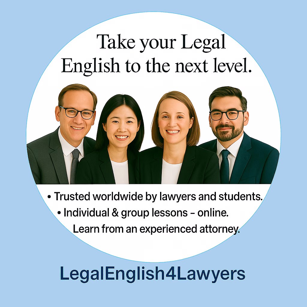 Legal English Phrasal Verbs – Part 2: 10 More Key Expressions Every Lawyer Must Know 1 Study Legal English Online with an Attorney Learn Legal English online with an attorney